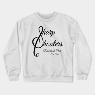 Sharp Shooters Black Logo Crewneck Sweatshirt